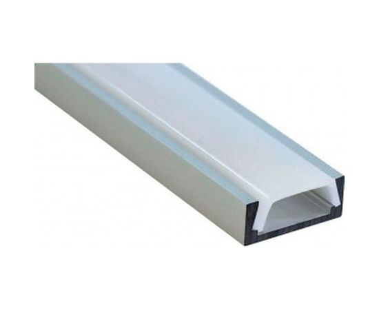 Алюминиевый накладной профиль, серебро Feron CAB262 10267 