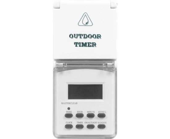 Розетка с таймером, недельная электронная, мощность 3500W/16A IP44 Feron TM23/61926 23206 