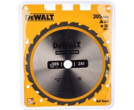 Пильный диск CONSTRUCT (305х30 мм; 24 ATB) Dewalt DT1958 