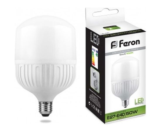 Светодиодная лампа 50W 230V E40 4000K Feron LB-65 25820 