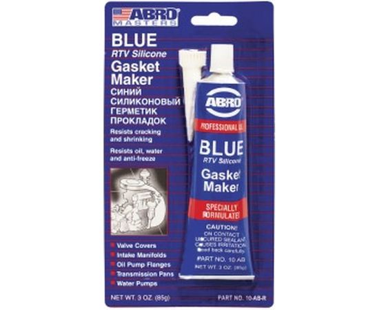 Стандартный герметик прокладок ABRO синий Китай 85 гр 10-AB-CH-R 
