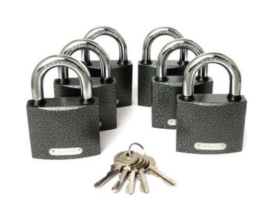 Висячие замки APECS PD-01-63 6Locks+5Keys 11651 