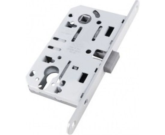 Замок AGB межк. магнит. под цил. MEDIANA POLARIS B06103.50.91.567 с отв. планк B02402.05 белый 40711 