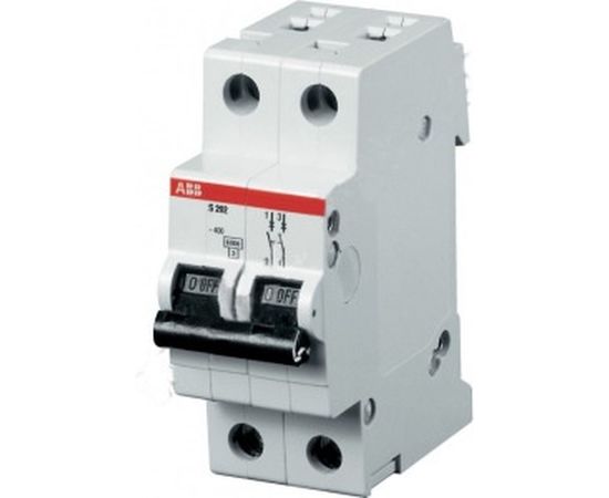 Автоматический модульный выключатель ABB 2п C S202 6кА 20А 2CDS252001R0204 