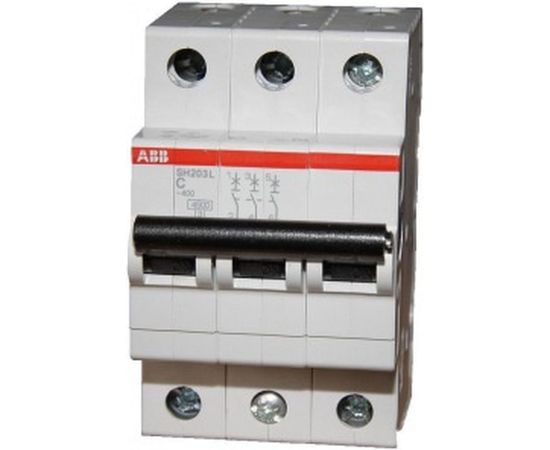 Автоматический модульный выключатель ABB 3п C SH203L 4.5кА 16А 2CDS243001R0164 