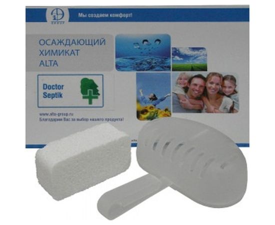 Осаждающий химикат Alta Group Doctor Septik таблетки, 20шт. УТ000010516 