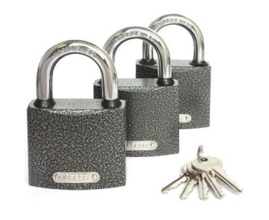 Висячие замки APECS PD-01-63 3Locks+5Keys 11650 