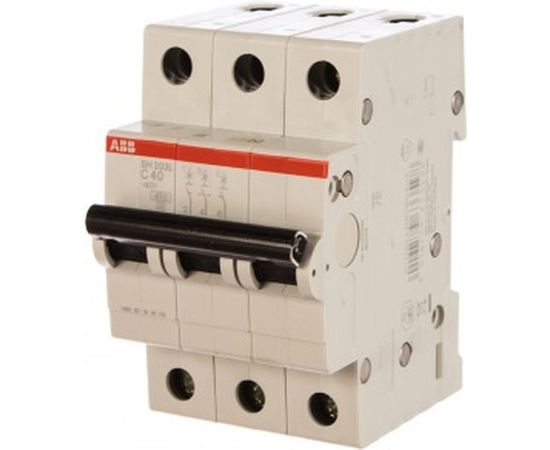Автоматический трехполюсный выключатель ABB 40А С SH203L 4.5кА 2CDS243001R0404 