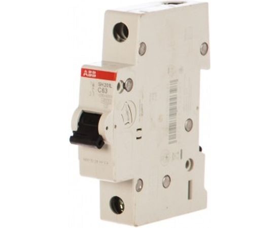 Автоматический однополюсный выключатель ABB 63А С SH201L 4.5кА 2CDS241001R0634 