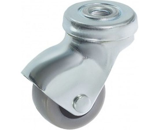 Поворотное колесо Alex D30 с отверстием D 8 мм без тормоза 1-0023 