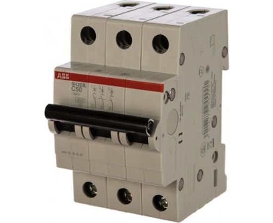 Автоматический выключатель ABB трехполюсный 50А С SH203L 4.5кА 2CDS243001R0504 