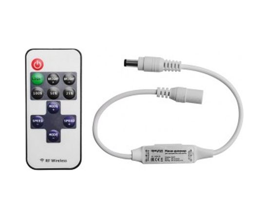 Мини-диммер Apeyron 12В, 72 Вт, RF, пульт кнопочный 04-10 