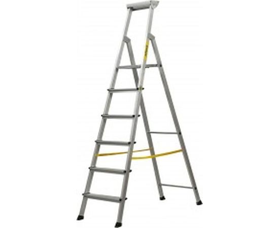 Алюминиевая стремянка с алюминиевым лотком Inforce 6 ступеней СП-01-06 