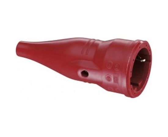 Кабельная резиновая розетка с мультизаземлением, ABL IP44 16A 2P+E 250V, красный 1479040 