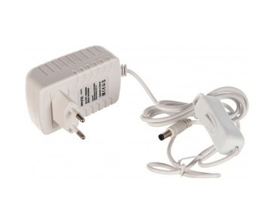 Блок питания (адаптер) Apeyron 12В, 25 Вт, IP44, 2А, разъем 2.5х5.5 мм, пластик 03-18 