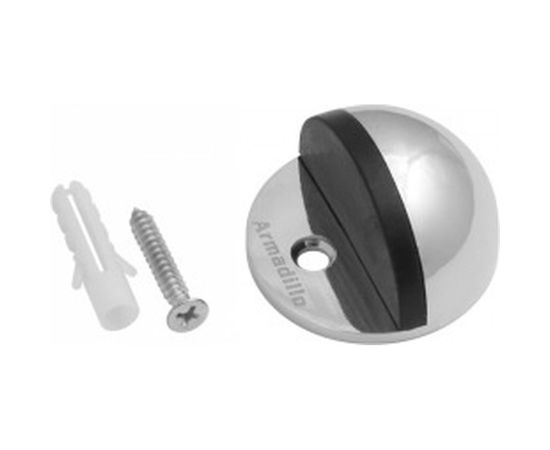 Дверной напольный упор ARMADILLO DH003ZA CP Хром 15100 