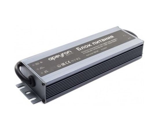 Блок питания Apeyron 12В, 150 Вт, IP67, 12,5А, металл, 182х70х38 мм 03-14 