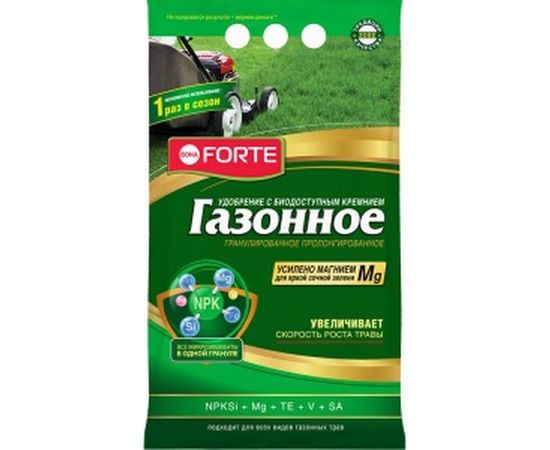 Газонное удобрение с кремнием Bona Forte 5 кг BF23010451 