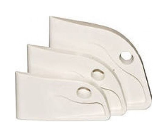 Набор шпателей (резиновых, угловых, белых) Biber ПАРУС 35254 тов-130023 