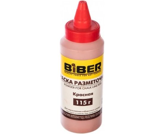 Краска (разметочная, порошковая, красная) Biber 43201 тов-048258 