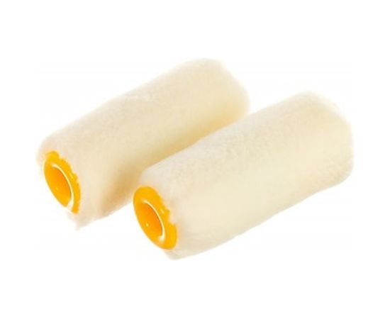 Мини-валик (велюр, 50мм, ворс 4мм) Biber 31571 тов-038518 2 штуки 