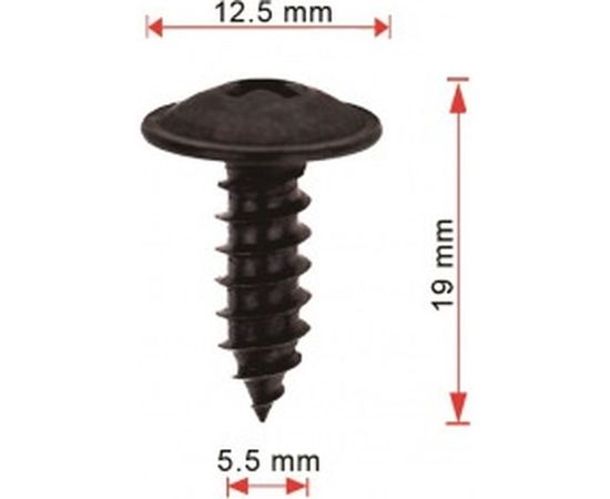 Крепеж 10 шт AVERS 12493-05167E-10 