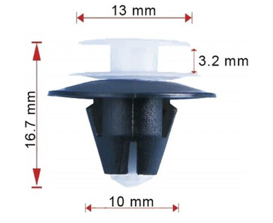 Пистон Avers 10 шт. 6339512150-10 
