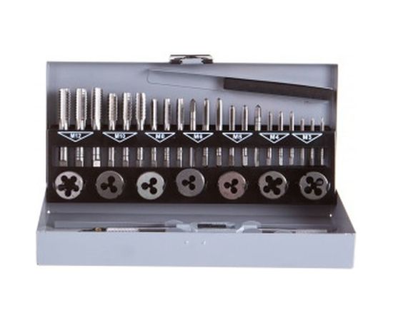 Набор метчиков и плашек 32 предмета Biber 90221 тов-112898 