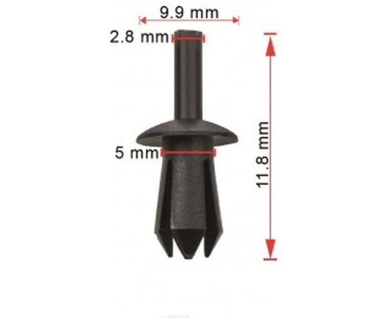 Крепеж 10 шт AVERS 51161881149-10 