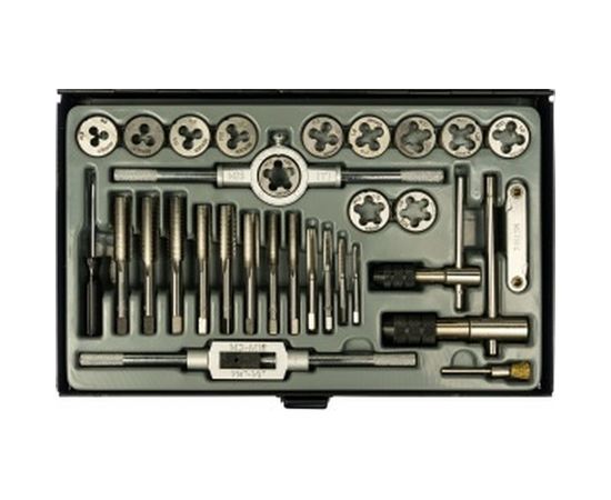 Набор плашек и метчиков 31шт Berger BG BG31TDS 