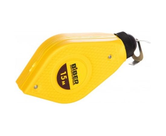 Отбивочный шнур в пластмассовом корпусе, 15 м Biber 43115 тов-054503 