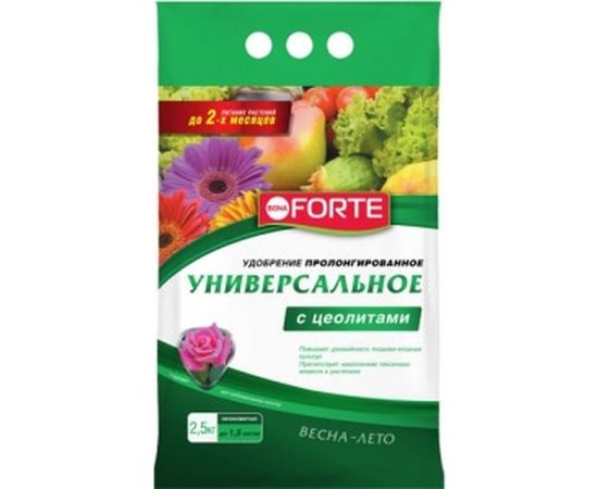 Удобрение универсальное весна-лето с цеолитом (2.5 кг) Bona Forte BF23010341 