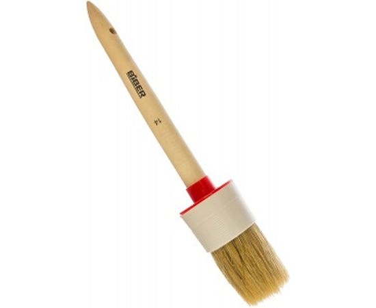 Кисть Стандарт (круглая, натуральная щетина, деревянная рукоятка) 50мм Biber 31186 тов-001899 