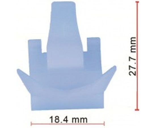 Клипса 10 шт AVERS 83219-22000-10 