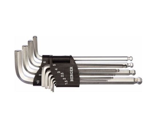 Набор шестигранных ключей 10 шт Berger BG BG-10SHW 