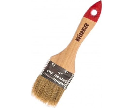 Кисть Эконом (флейцевая, натуральная щетина, деревянная рукоятка) 50мм Biber 31113 тов-001967 