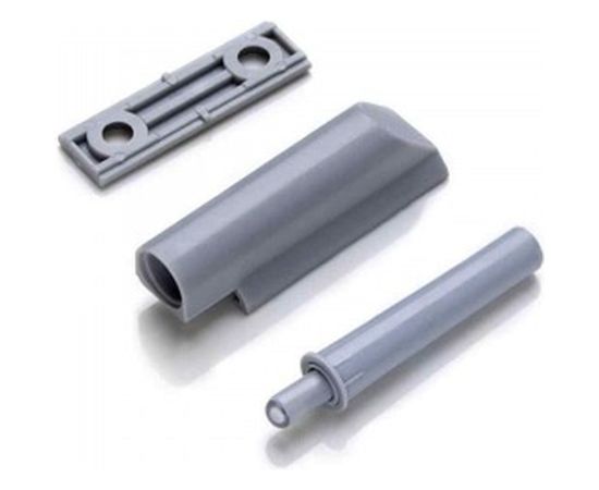 Амортизатор для плавного закрывания двери Brante серый со скрытым креплением 112932 