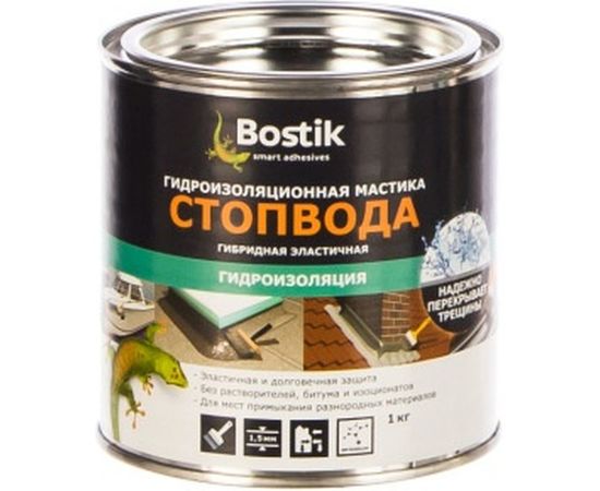Гидроизоляционная мастика СтопВода Bostik SMP 1 кг 30613151 