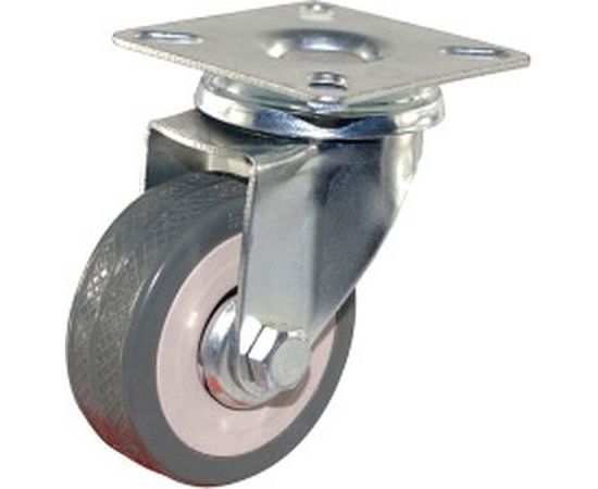 Поворотное колесо Brante 50 мм серая резина 33050 104401 