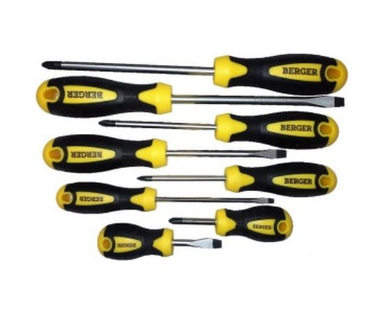Набор отверток 8шт Berger BG BG1062 