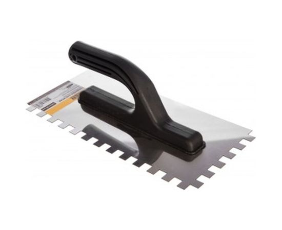 Гладилка 270х130мм (нержавеющая, зубчатая) 10мм Biber 35315 тов-048212 