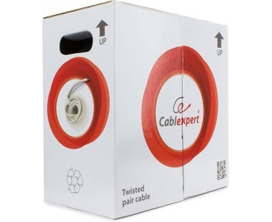 Кабель Cablexper , UTP5e, 4 пары, 0.48 мм, CCA, однож., 305 м, серый UPC-5004E-SOL 