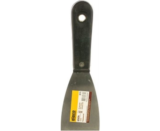 Полированный шпатель с пластиковой ручкой 63 мм Biber 35113 тов-048231 