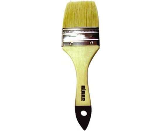 Кисть Стандарт (флейцевая, натуральная щетина, деревянная рукоятка) 63мм Biber 31125 тов-002005 