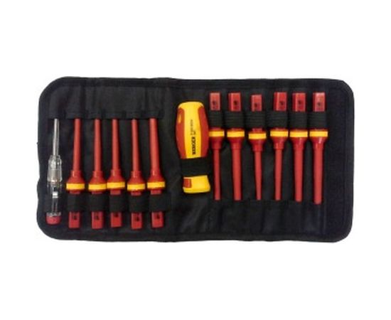 Набор диэлектрических отверток до 1000V, 13шт Berger BG BG1064 