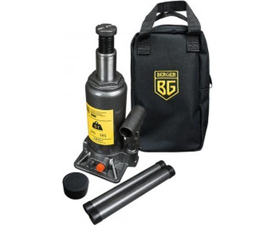 Бутылочный гидравлический домкрат Berger BG 6т. БРУХБЕРГ BG1271 