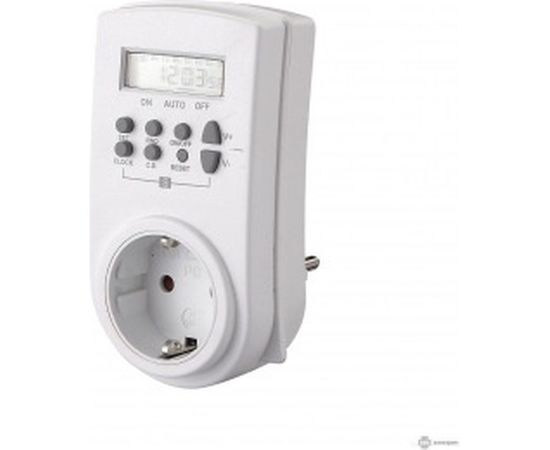 Электронный недельный таймер duwi 66989 6 белый 