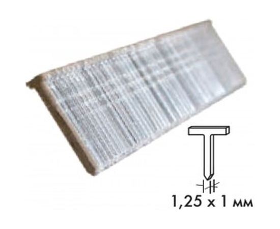 Скобы Т-образные Тип 300 (1000 шт; 12 мм) Biber 85830 тов-075419 