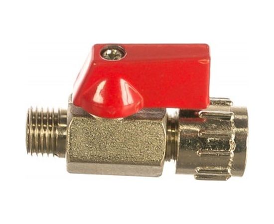 Кран шаровый KS14-BVG байонет с гайкой - наружная резьба 1/4" CONCORDE 6619297 