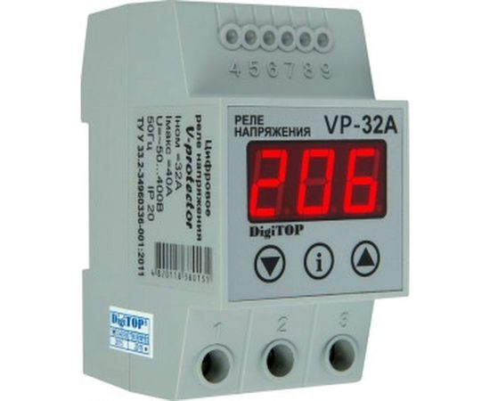 Реле напряжения DigiTOP Vp-32A 